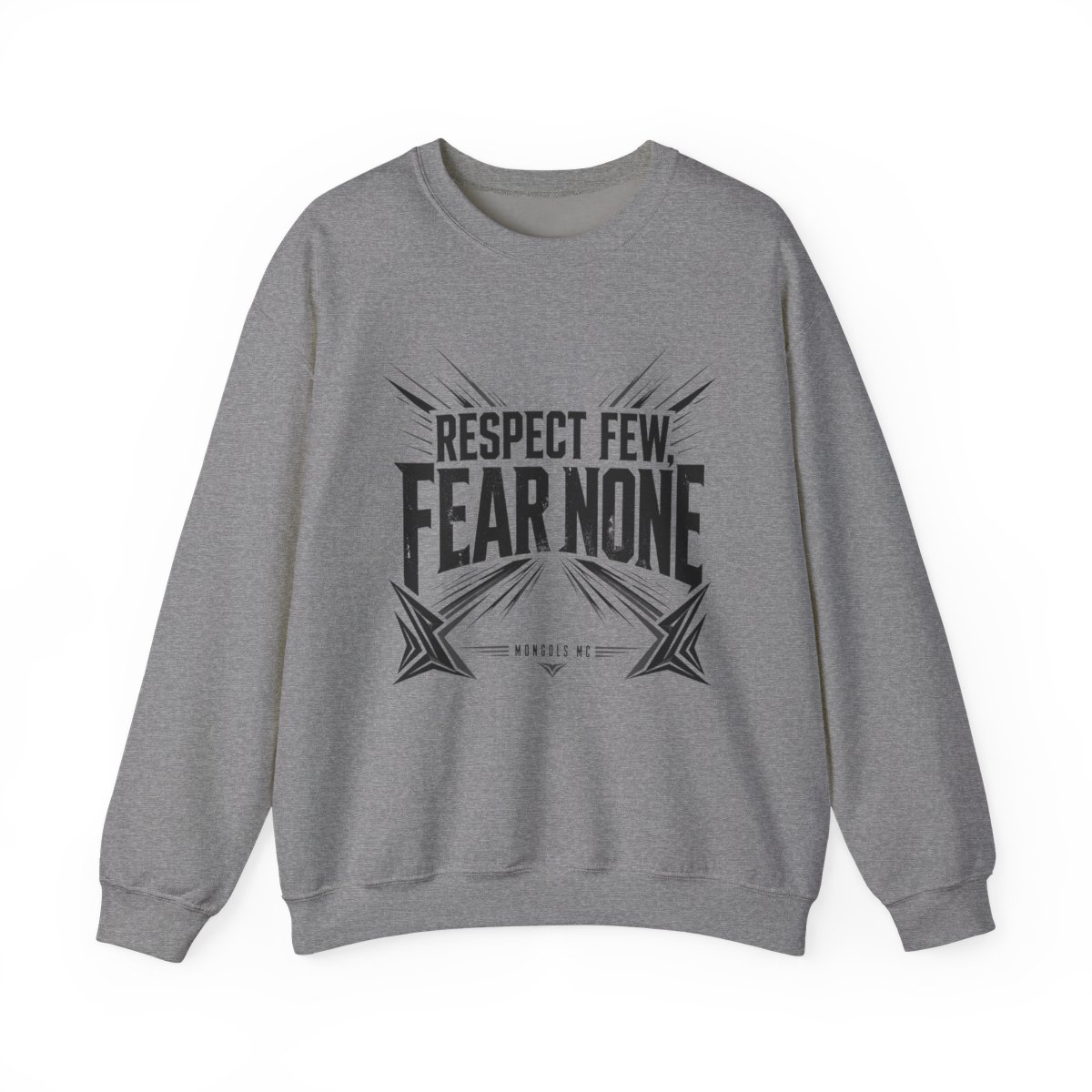 Mongols MC "Respect Few, Fear None" Crewneck - alternate angle 2, merchandise
