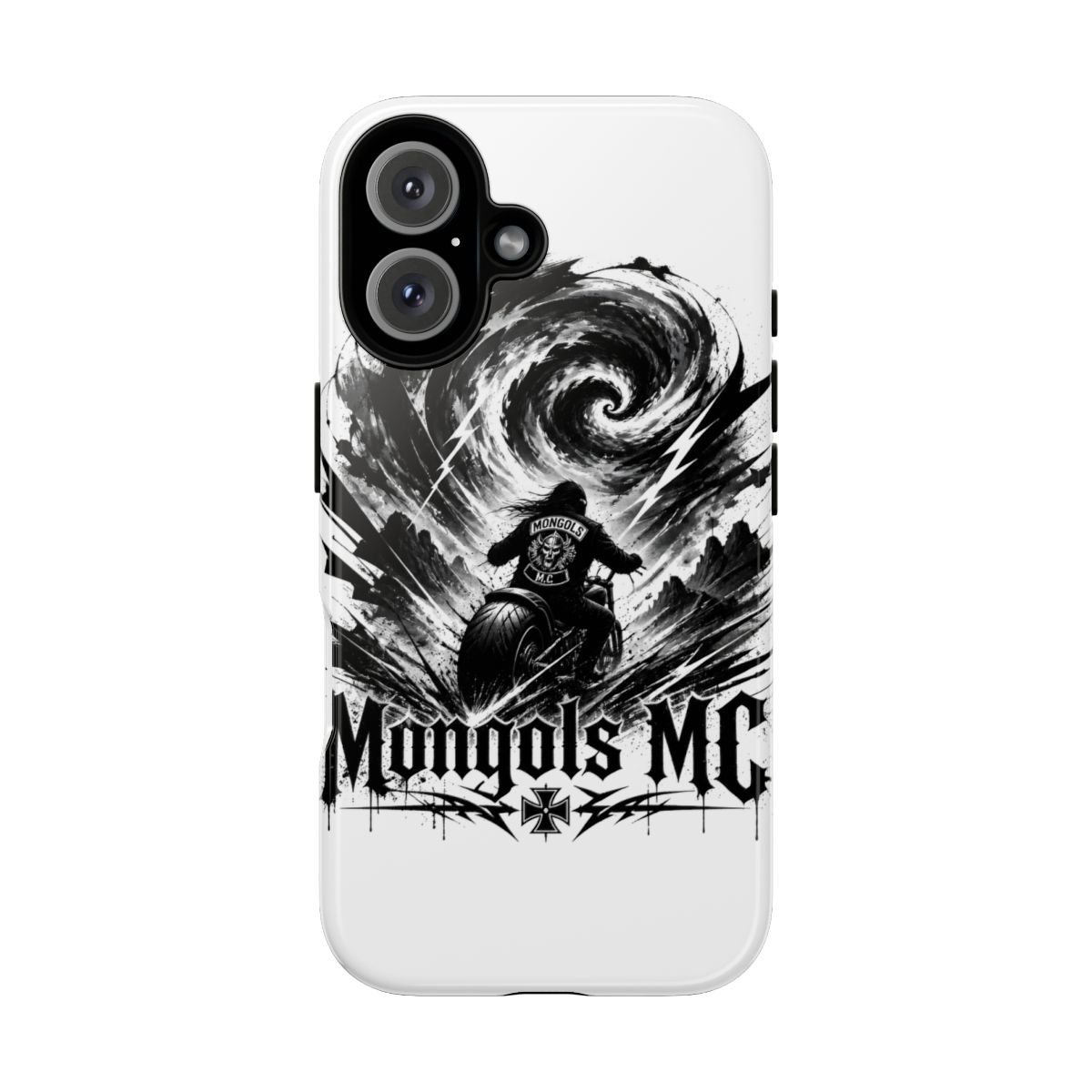 Mongols MC "outlaw spirit" Phone Case - alternate angle 2, merchandise