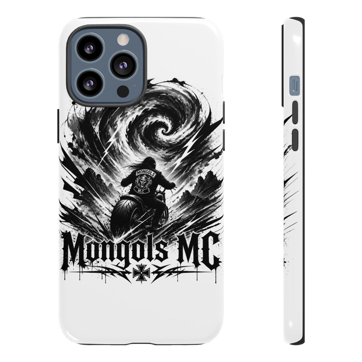 Mongols MC "outlaw spirit" Phone Case - alternate angle 2, merchandise