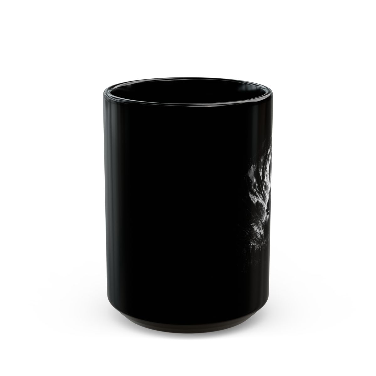 Mongols MC "outlaw spirit" Black Mug - alternate angle 2, merchandise