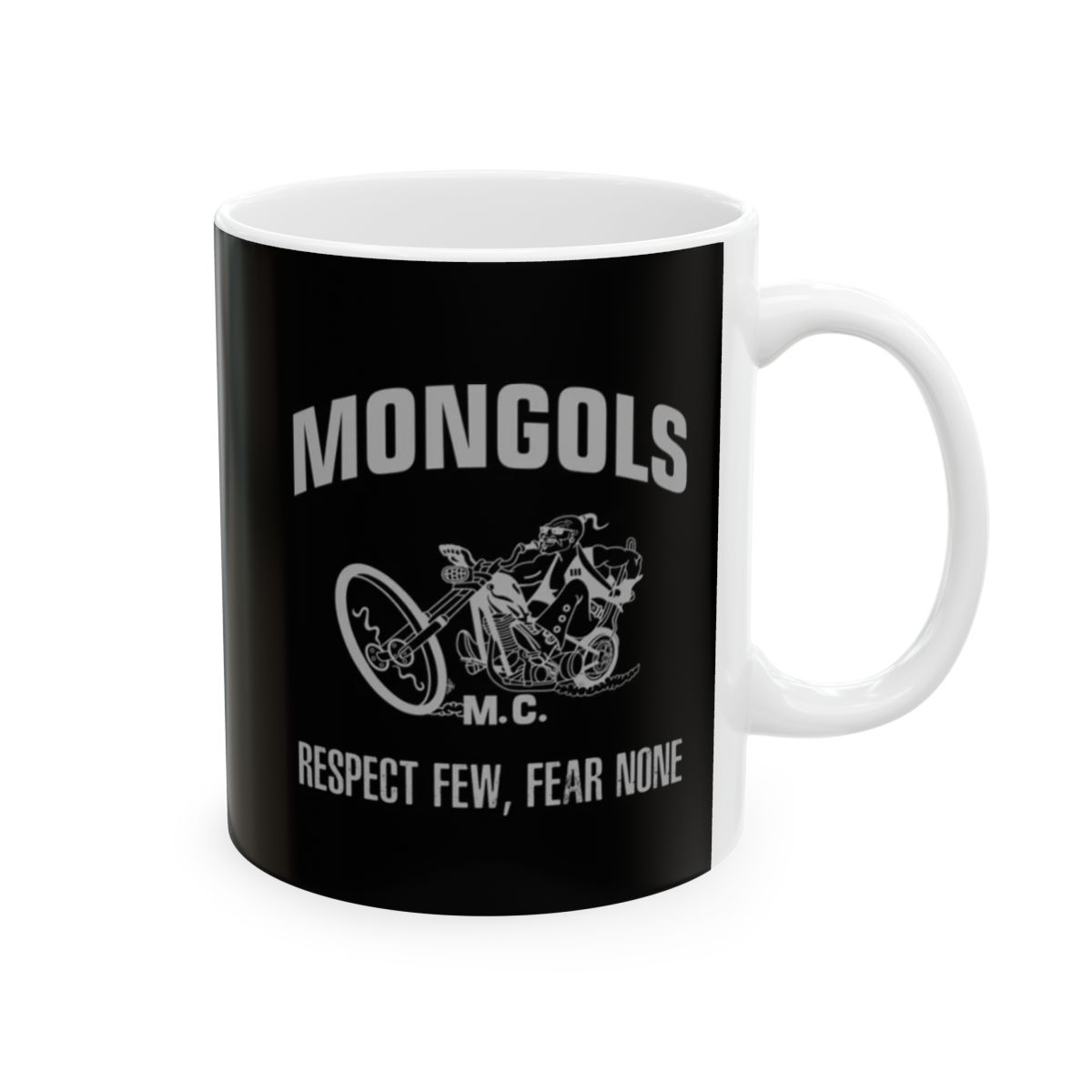 Meds & Mugs design Mug | Ceramic Coffee Tea Cup | Mongols MC