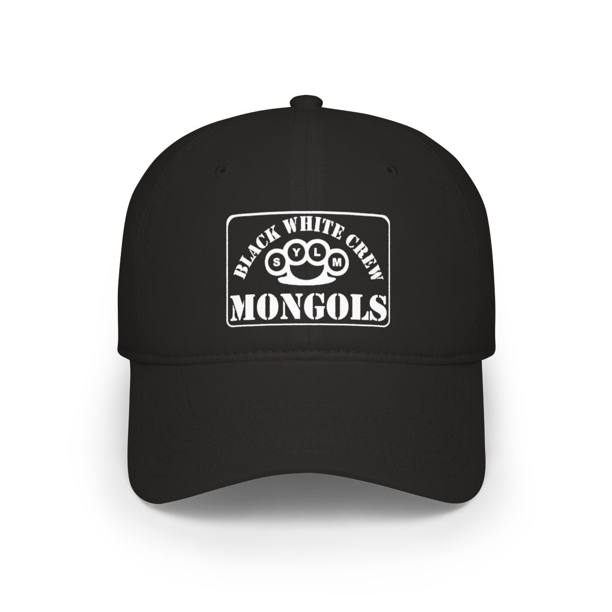 Mongols Motorcycle Club Logo Cap | Embroidered Patch Style Baseball Cap | Mongols MC